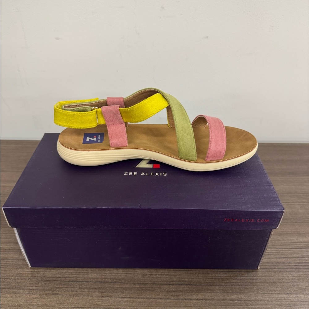 Zee Alexis - Colorful Stretch Sandals